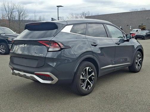Gravity Gray 2023 Kia Sportage Hybrid EX