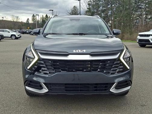 Gravity Gray 2023 Kia Sportage Hybrid EX