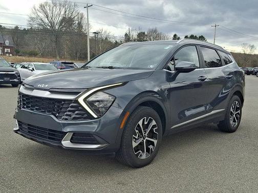 Gravity Gray 2023 Kia Sportage Hybrid EX