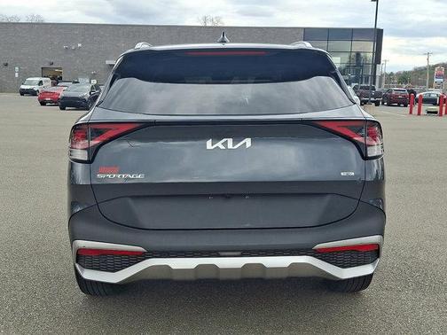 Gravity Gray 2023 Kia Sportage Hybrid EX