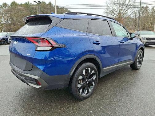 Sapphire Blue 2024 Kia Sportage X-Line