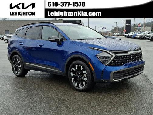 Sapphire Blue 2024 Kia Sportage X-Line