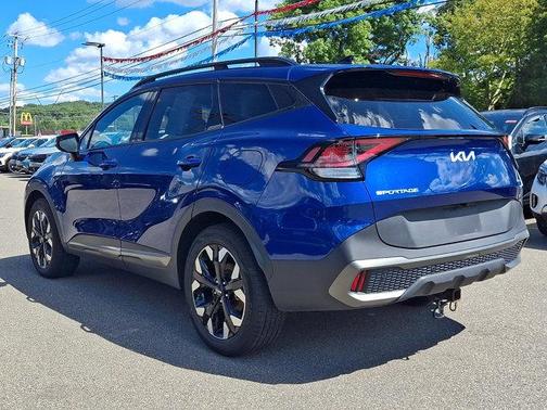 Sapphire Blue 2023 Kia Sportage X-Line