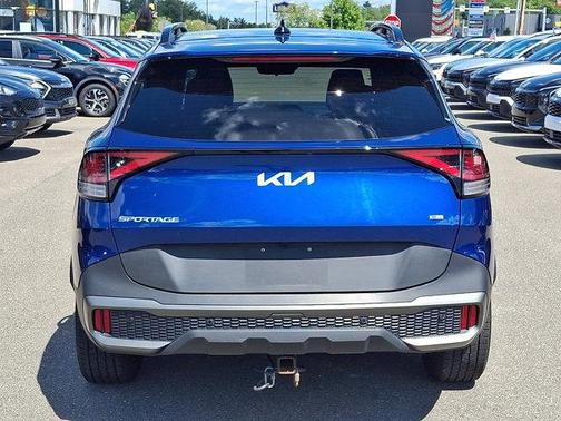 Sapphire Blue 2023 Kia Sportage X-Line