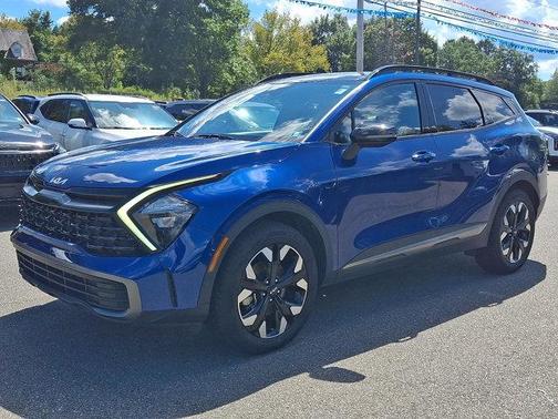 Sapphire Blue 2023 Kia Sportage X-Line