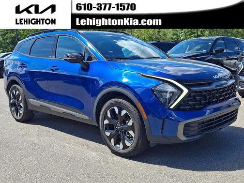 Sapphire Blue 2023 Kia Sportage X-Line