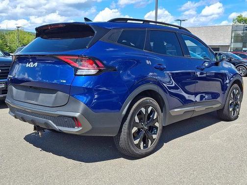 Sapphire Blue 2023 Kia Sportage X-Line
