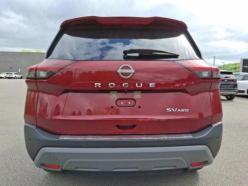 Scarlet Ember 2022 Nissan Rogue SV