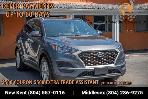 Gray 2021 Hyundai TUCSON Value