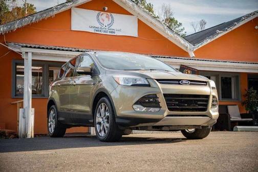 Green 2013 Ford Escape SEL