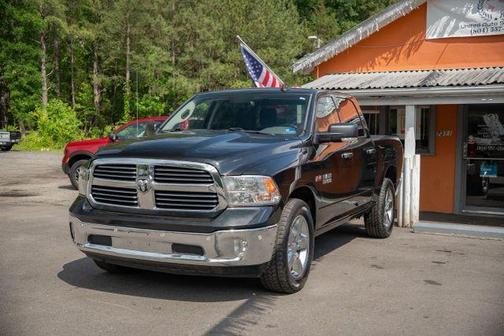 Black 2018 RAM 1500 Big Horn