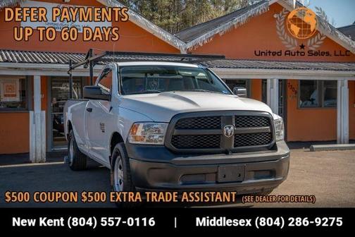 White 2019 RAM 1500 Classic Tradesman