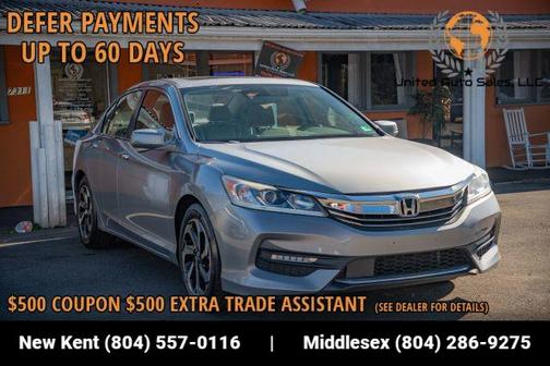 2017 Honda Accord EX-L w/Navigation & Honda Sensing