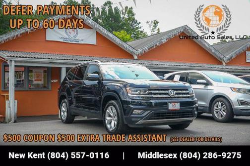 2018 Volkswagen Atlas 3.6L SE