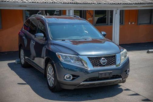 Arctic Blue Metallic 2016 Nissan Pathfinder S