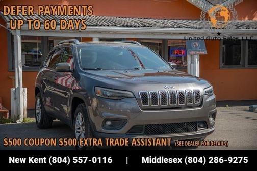 Gray 2019 Jeep Cherokee Latitude Plus