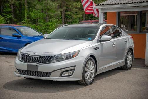 Silver 2015 Kia Optima EX
