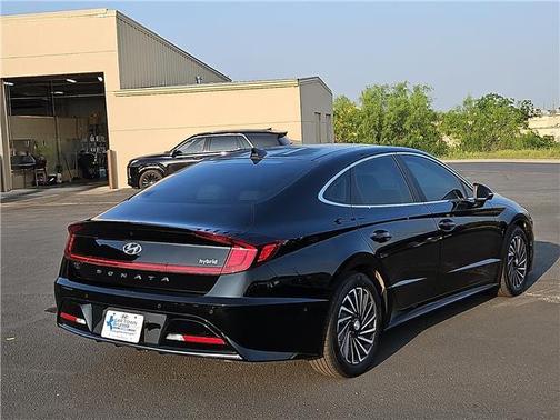 Black 2023 Hyundai SONATA Hybrid Limited