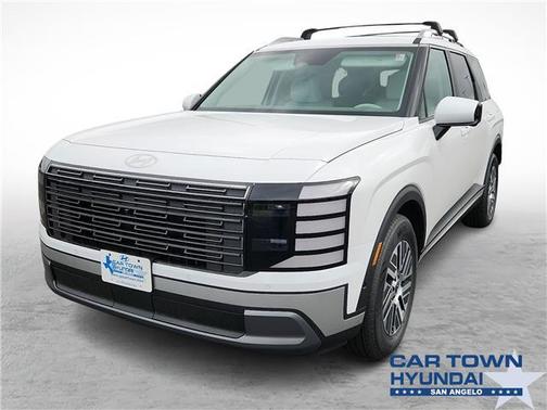 Creamy White 2026 Hyundai Palisade Hybrid 7P