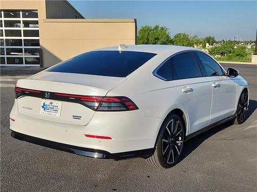 White 2025 Honda Accord Hybrid Touring
