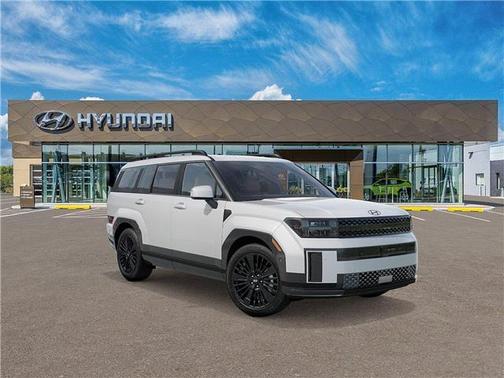 White 2026 Hyundai SANTA FE HEV Calligraphy