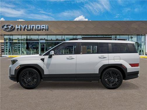 White 2026 Hyundai SANTA FE HEV Calligraphy