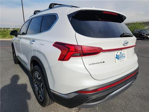 White 2023 Hyundai SANTA FE Limited