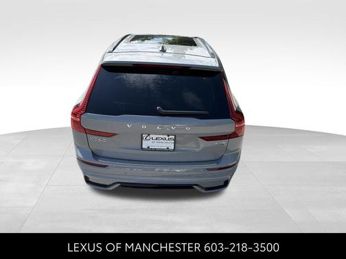 Vapour Grey Metallic 2025 Volvo XC60 Plug-In Hybrid Plus, T8 AWD Electric/Gasoline, Dark