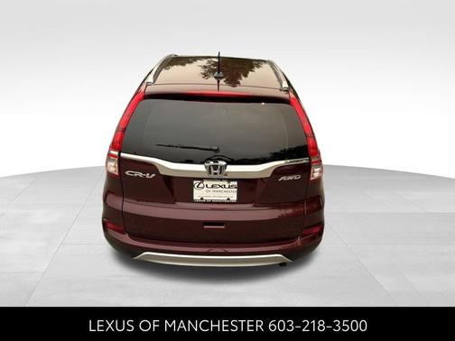 Maroon 2015 Honda CR-V EX-L
