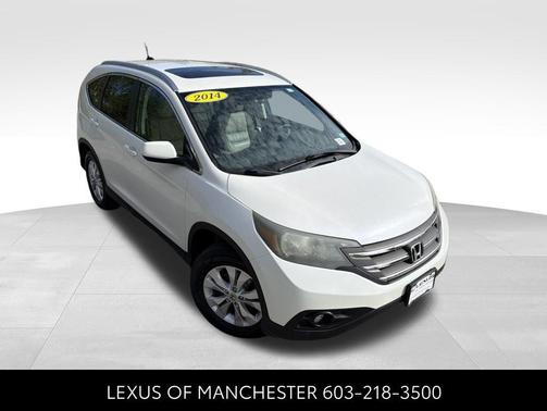 White Diamond Pearl 2014 Honda CR-V EX-L