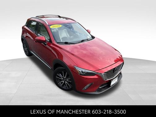 Soul Red Metallic 2018 Mazda CX-3 Grand Touring