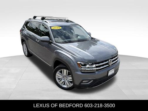 Platinum Gray Metallic 2019 Volkswagen Atlas 3.6L SEL Premium