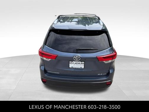 Shoreline Blue Pearl 2018 Toyota Highlander XLE