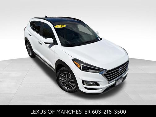 Dazzling White 2019 Hyundai TUCSON Ultimate