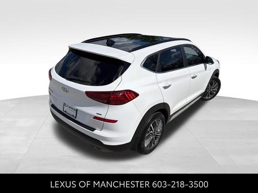 Dazzling White 2019 Hyundai TUCSON Ultimate