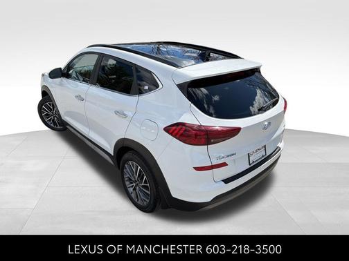 Dazzling White 2019 Hyundai TUCSON Ultimate