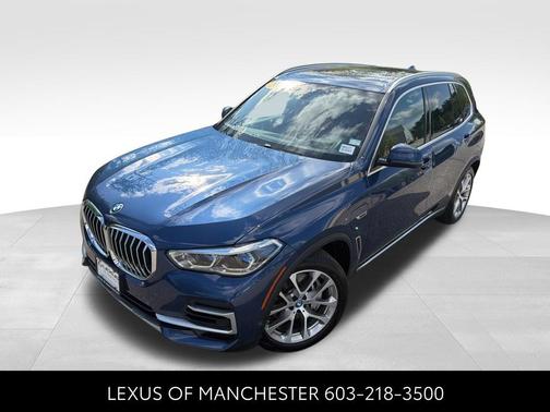 Phytonic Blue Metallic 2022 BMW X5 PHEV xDrive45e
