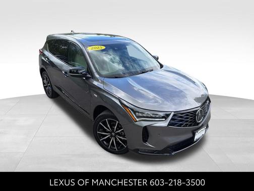 Liquid Carbon Metallic 2025 Acura RDX A-Spec Advance Package
