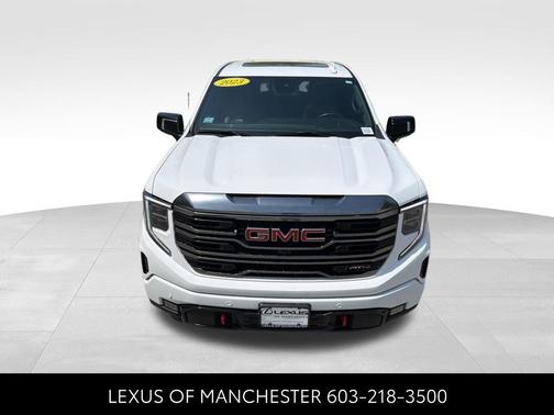 Summit White 2023 GMC Sierra 1500 AT4