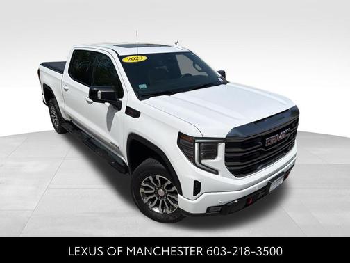 Summit White 2023 GMC Sierra 1500 AT4