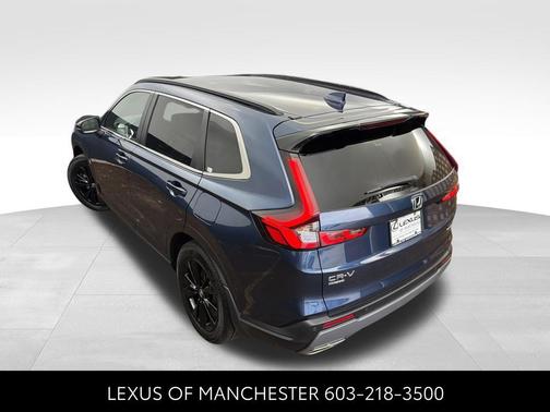Canyon River Blue Metallic 2025 Honda CR-V Hybrid Sport Touring AWD