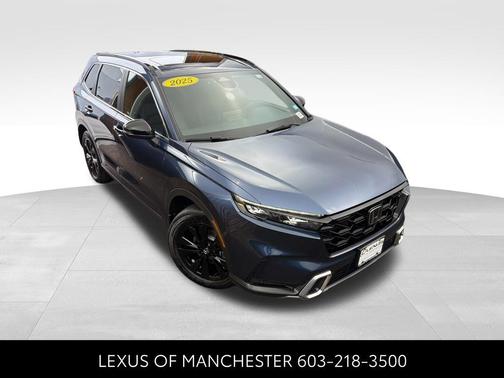 Canyon River Blue Metallic 2025 Honda CR-V Hybrid Sport Touring AWD