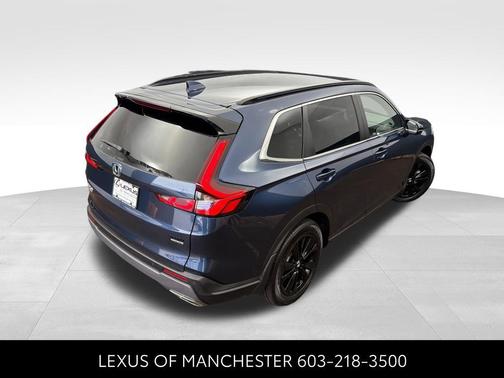 Canyon River Blue Metallic 2025 Honda CR-V Hybrid Sport Touring AWD