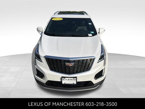 Crystal White Tricoat 2022 Cadillac XT5 Premium Luxury