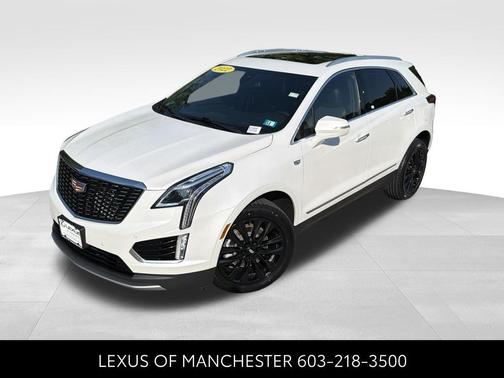 Crystal White Tricoat 2022 Cadillac XT5 Premium Luxury