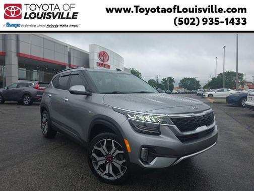 Steel Gray 2021 Kia Seltos SX Turbo