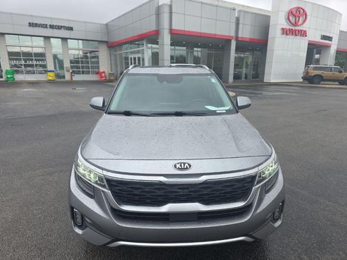 Steel Gray 2021 Kia Seltos SX Turbo