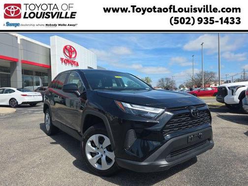 Midnight Black Metallic 2024 Toyota RAV4 LE