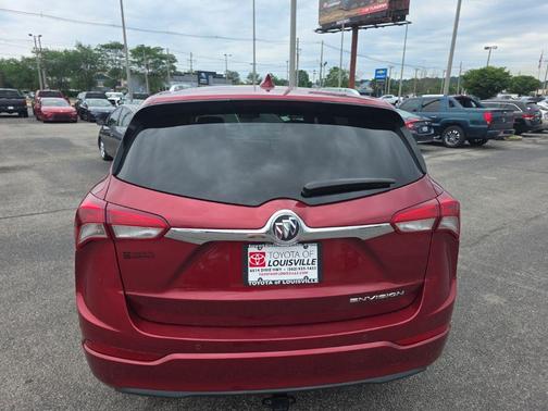 Chili Red Metallic 2020 Buick Envision FWD Essence