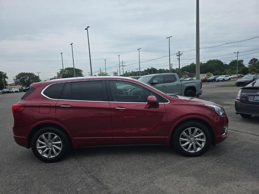 Chili Red Metallic 2020 Buick Envision FWD Essence